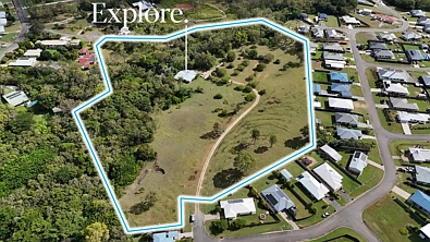 Mareeba 4房  11.6 ACRE RESIDENTIAL INFILL DEVELOPMENT OPPORTUNITY WITH SOLID BLOCK HOME!