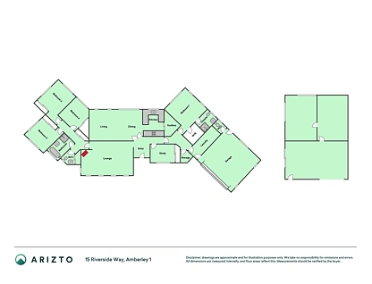 15 Riverside Way, Amberley, Hurunui, 5 રૂમ, 2 બાથરૂમ, House