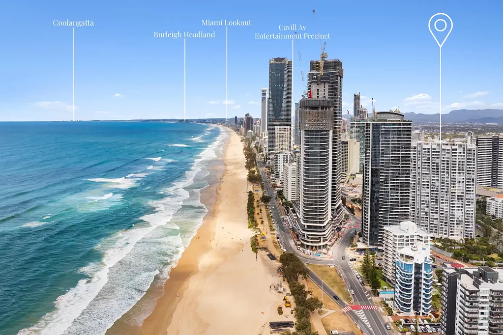 Surfers Paradise 2कमरा Breathtaking Views, Prime Location, Ready to Move In or Invest