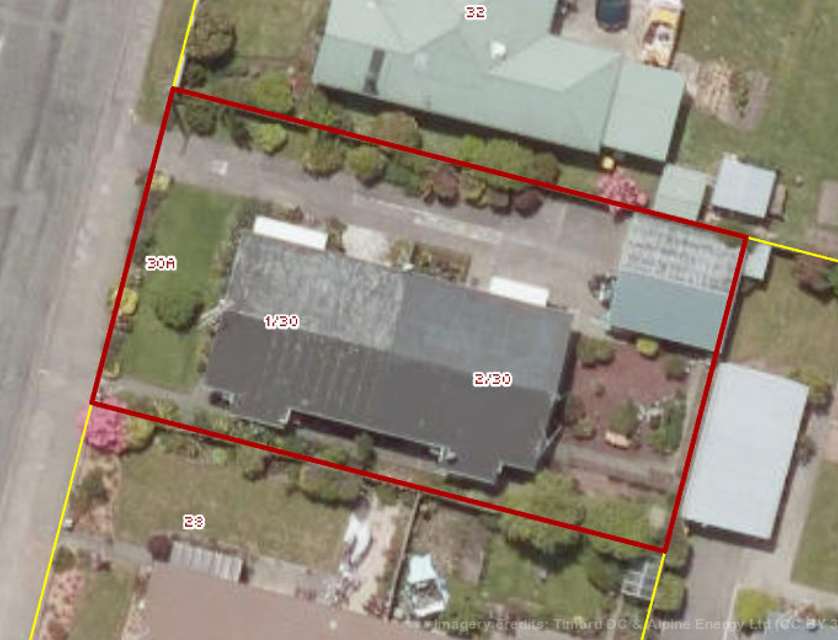 30a Hornbrook Street, Temuka, Timaru, 2部屋, 1バスルーム