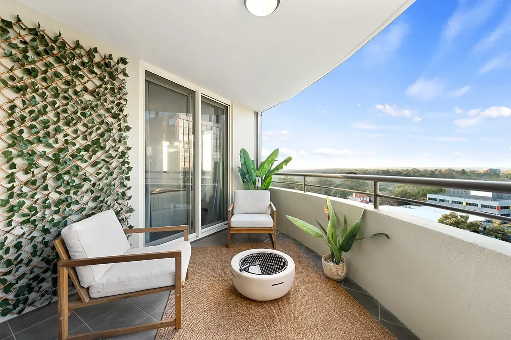 Chatswood 2कमरा Urban style and convenience, sweeping district views