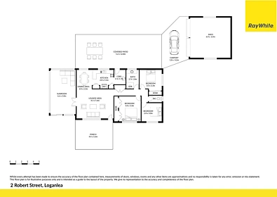 Plano ng Bahay - 2 Robert Street, Loganlea, QLD 4131
