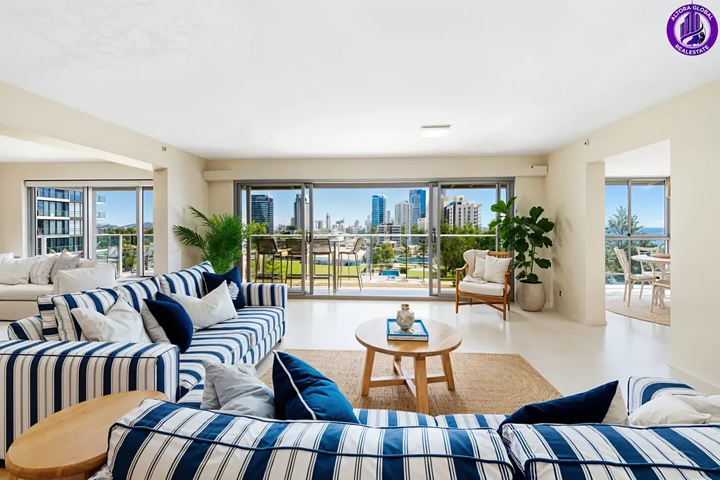 Broadbeach 3Phòng ngủ Chelsea Broadbeach – Full-Floor Coastal Masterpiece with Panoramic 360° Views