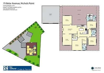 75 Belar Avenue, Nichols Point, VIC 3501, 3 slaapkamers, 2 badkamers, House