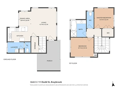 3/11 Dodd Street, Braybrook, VIC 3019, 2 રૂમ, 1 બાથરૂમ, House