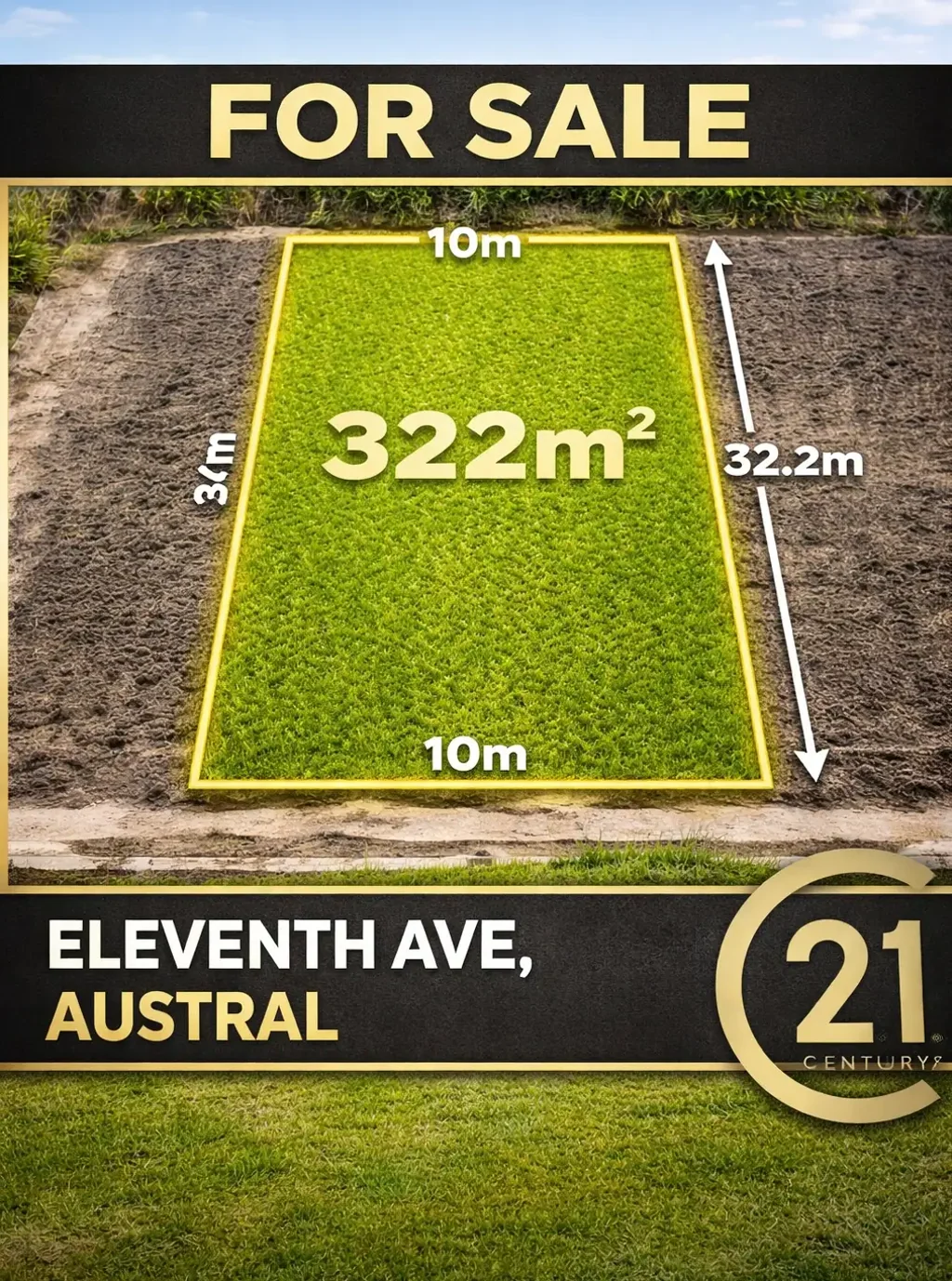 Austral 注册地块五连排 Austral黄金地段 步行学校商圈 靠近机场CBD 未来增长潜力大 Perfect Registered land