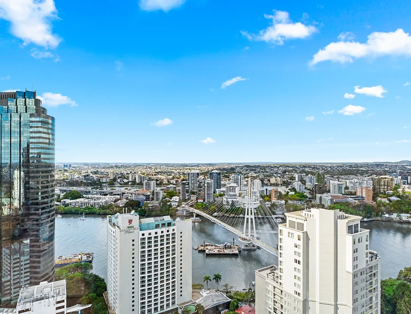 3815/222 Margaret Street, Brisbane City, Brisbane - Inner City Region, 2 침실, 1 욕실, Apartment