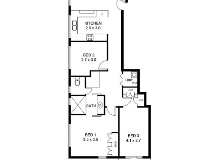 4/43 Esplanade, Bargara, Wide Bay, 3 રૂમ, 1 બાથરૂમ, Unit