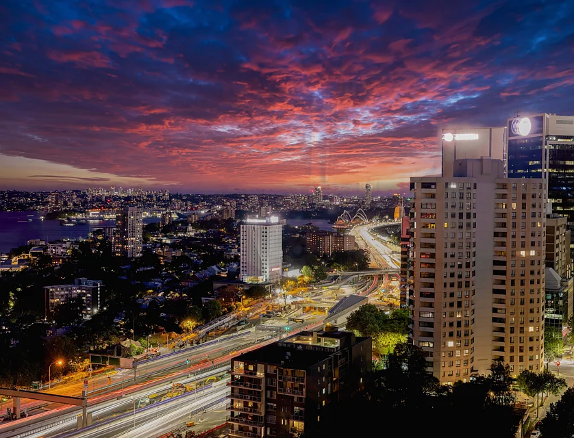 1406/168 Walker Street, North Sydney, Lower North Shore, 3 ห้องนอน, 2 ห้องน้ำ, Apartment