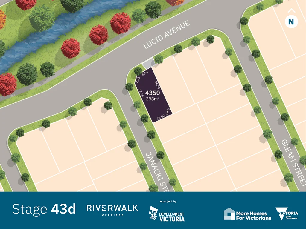 Werribee Be at the heart of it all.  |  Riverwalk Stage 43d