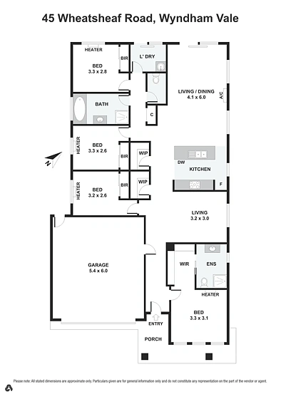 45 Wheatsheaf Road, Wyndham Vale, VIC 3024, 4 slaapkamers, 2 badkamers, House