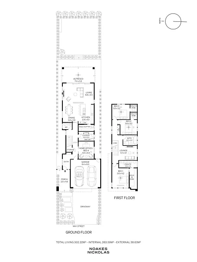 फ्लोर प्लान - 5A May Street, Firle, SA 5070