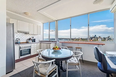Neutral Bay 1Moenga Elevated lock-and-leave living with stunning harbour views