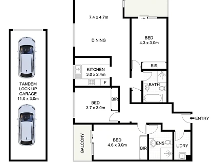 9/1-5 Austral Street, Penshurst, NSW 2222, 3房, 2浴, Unit
