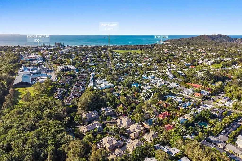 Byron Bay 3 Slaapkamer Secluded Luxury Townhouse in the Heart of Byron Bay