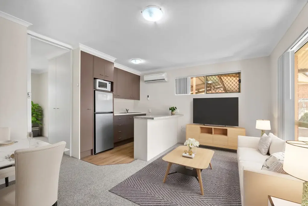 Chermside 1chambre Centrally Located Ground Floor Unit