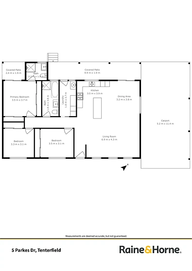 5 Parkes Drive, Tenterfield, NSW 2372, 3 slaapkamers, 2 badkamers, House