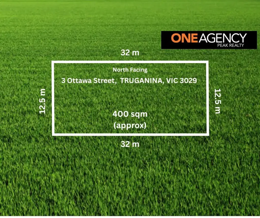 Truganina North Facing title land at premium location in Truganina