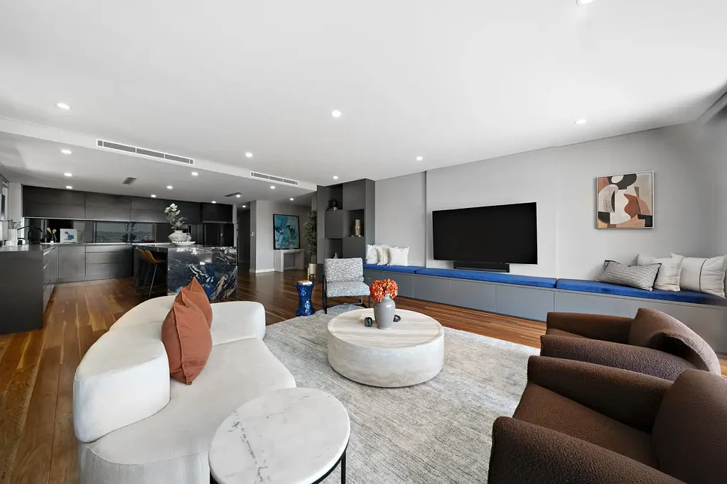 Rozelle 3ห้องนอน Luxurious house-like apartment with scenic water views