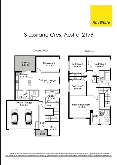 3 Lusitano Crescent, Austral, NSW 2179, 5房, 2浴, House