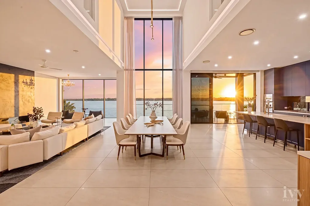 Paradise Point 6غرفة نوم Majestic Broadwater Masterpiece Boasting Four Levels of Refined Luxury