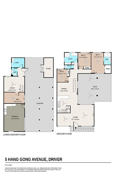 5 Hang Gong Avenue, Driver, NT 830, 4 phòng ngủ, 2 phòng tắm, House