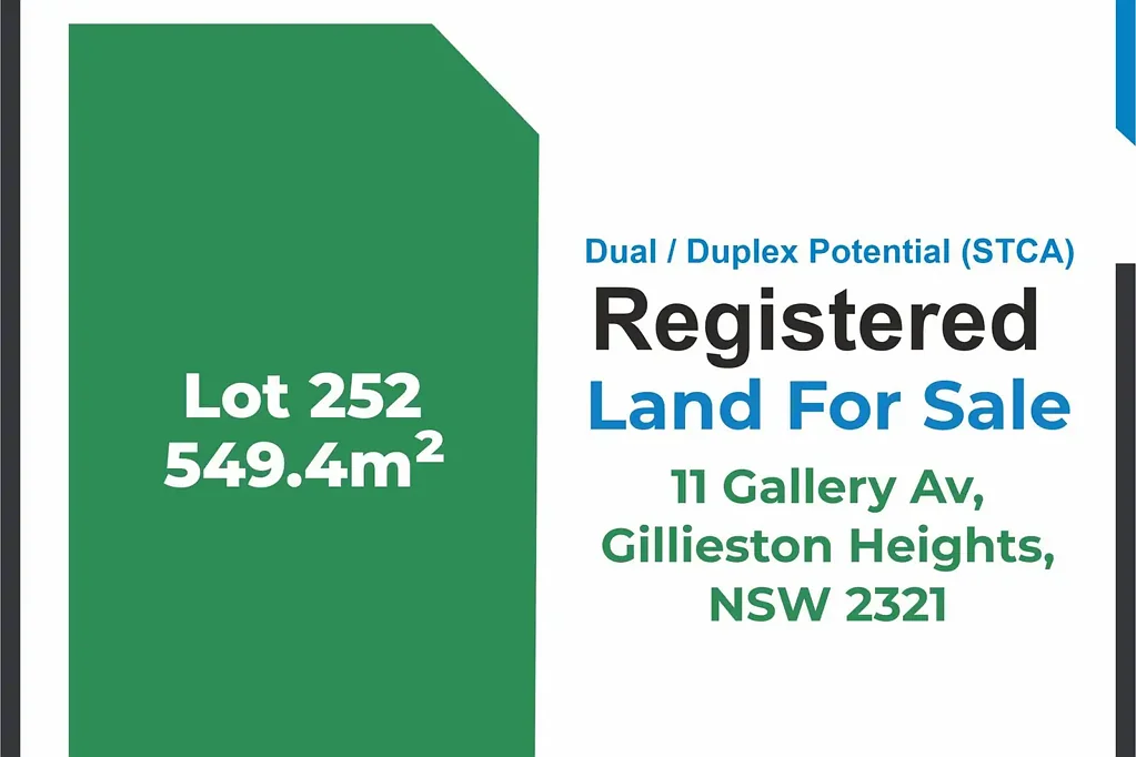 Gillieston Heights Corner Lot - Dual / Duplex Oppurtunity - Grab the Deal