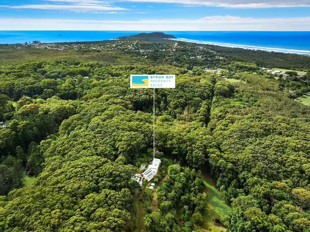 Byron Bay 3침실 Private 6 Acres with Ocean Views Only Minutes To Byron.