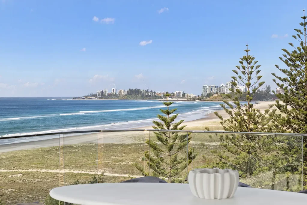 Bilinga 4 Bedroom Prized Beachfront Penthouse with 360-degree Ocean to Hinterland Views