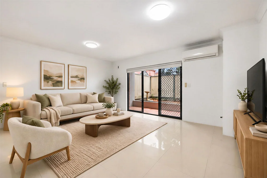 Homebush West 2બેડરૂમ Townhouse-Sized Ground-Floor Apartment with Enormous Wraparound Courtyard