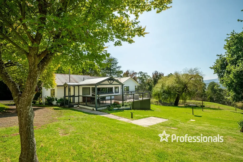 Hoddles Creek 4ห้องนอน YARRA VALLEY RETREAT ON 5 ACRES