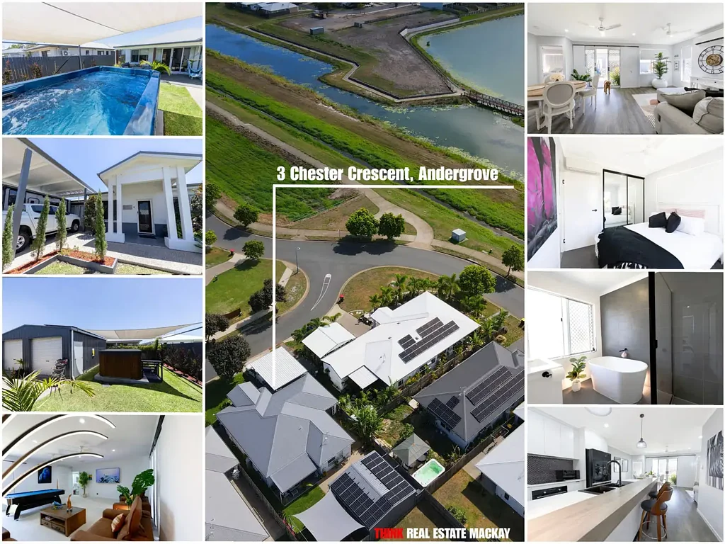 Andergrove 3chambre Beautiful quality 3 bedroom family home with large media room & swim spa