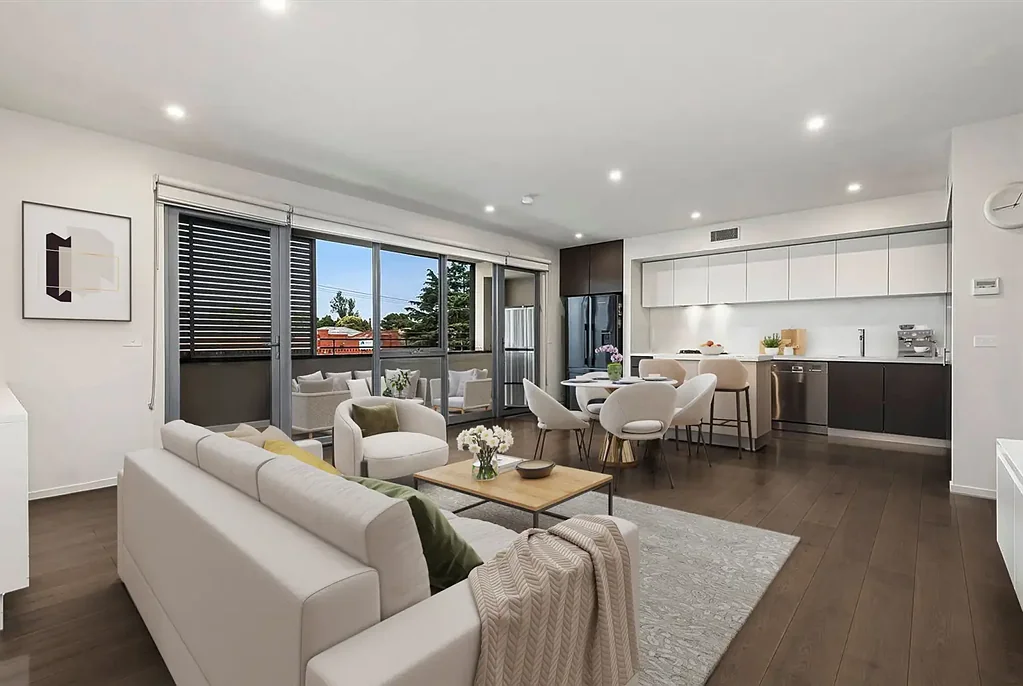 Spacious Parkside Apartment with Dual Balconies & Exceptional Entertaining Space