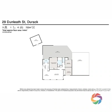 29 Dunleath Street, Durack, QLD 4077, 3 Bedrooms, 1 Bathrooms, House