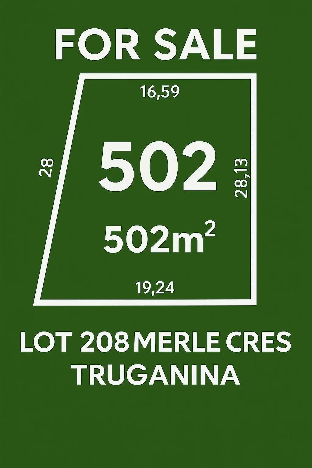 Truganina Premium 502m² Block in Mount Atkinson