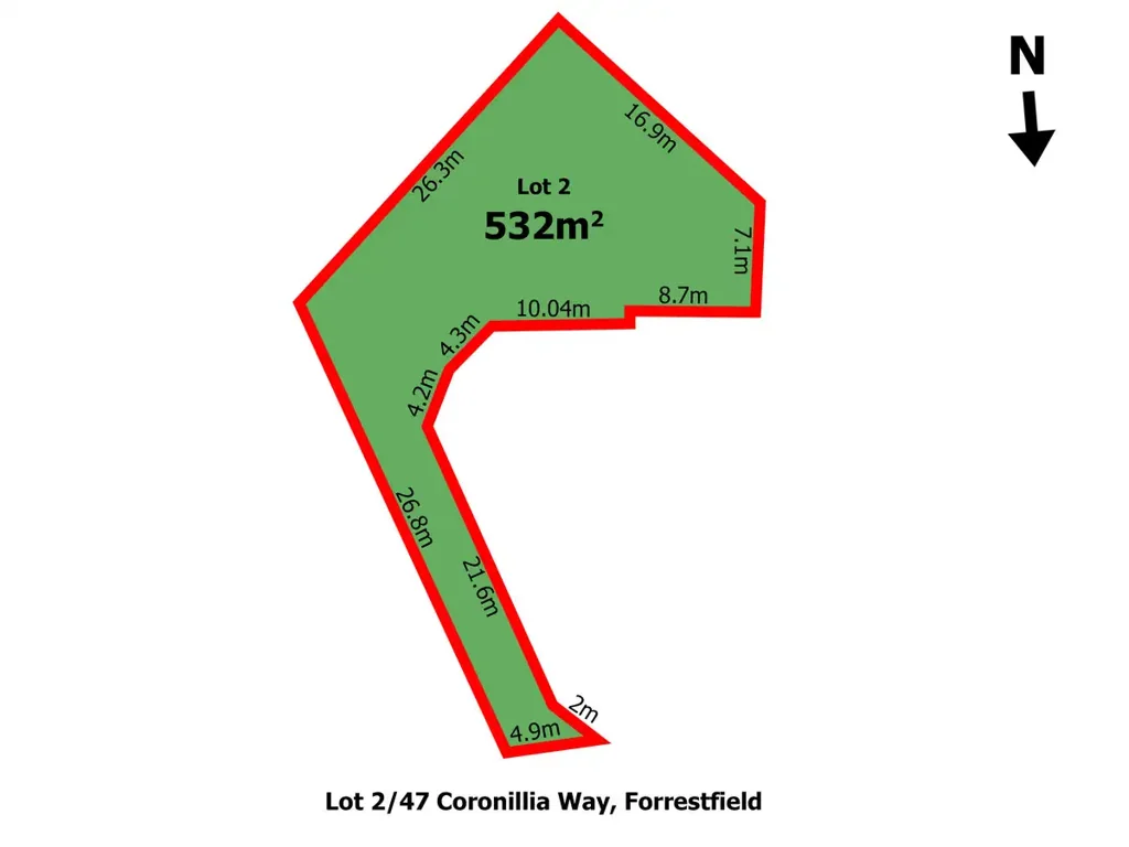 LOT 2/47 Coronilla, Forrestfield, WA 6058