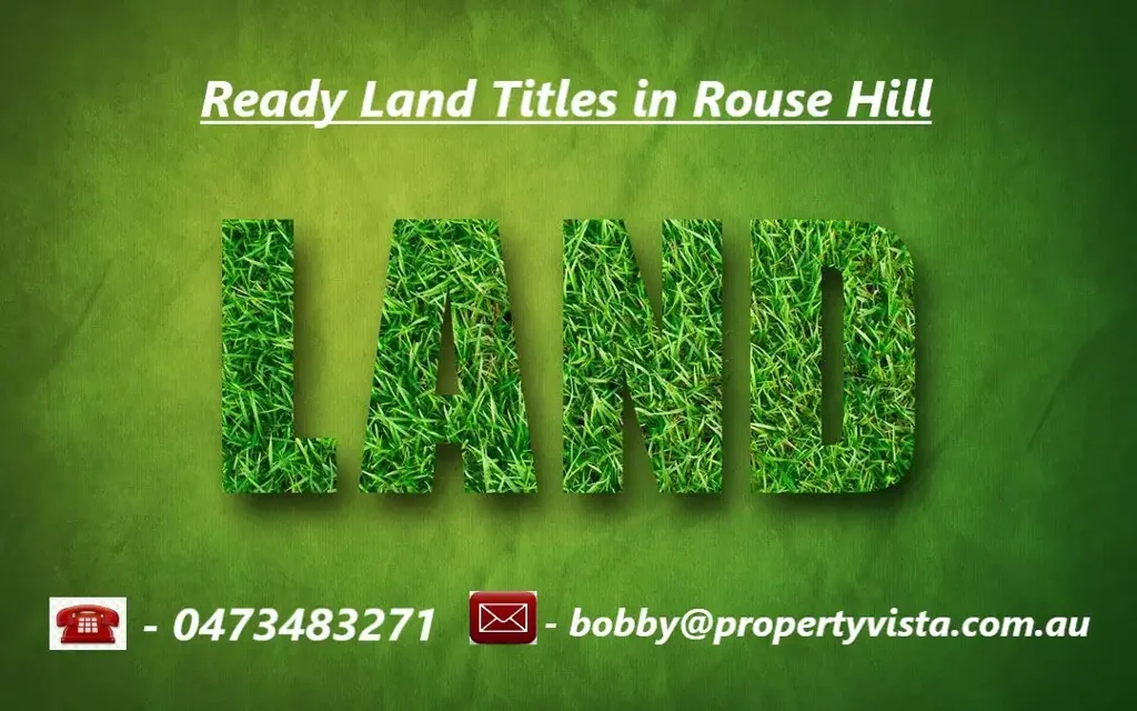 Rouse Hill 12.5meter Frontage! Last Two Blocks Left, Contact 0473483271