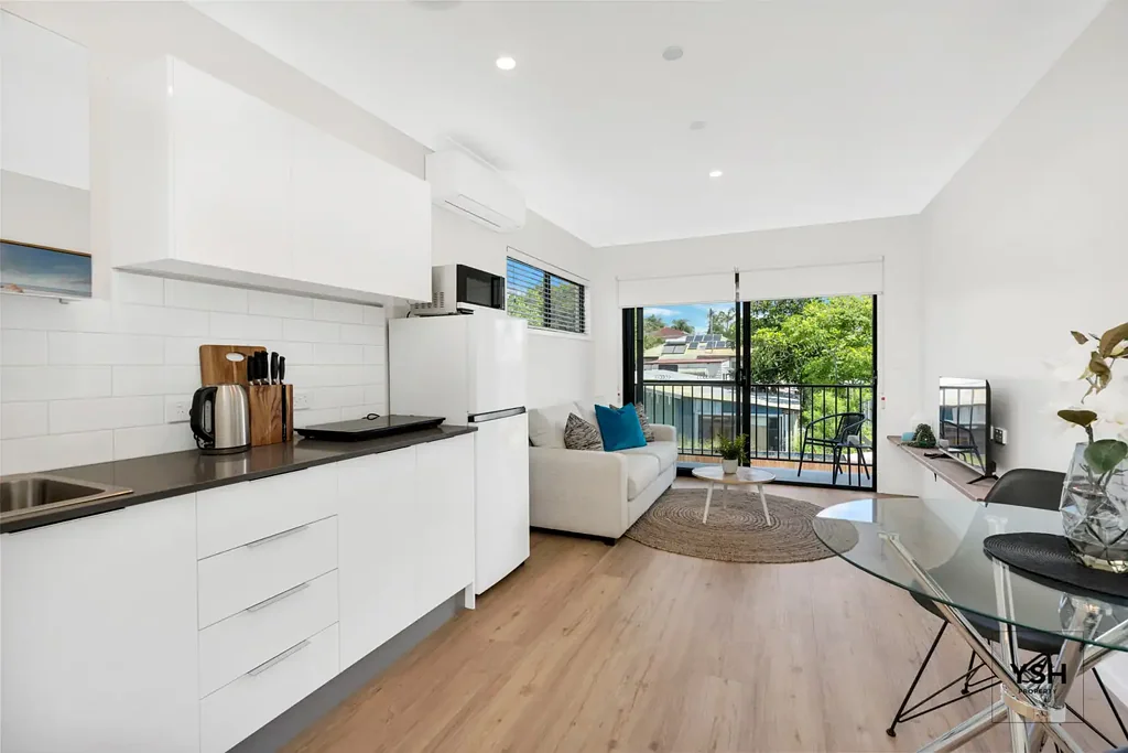 Fully furnished one-bedroom apartments with electricity, NBN, water included!