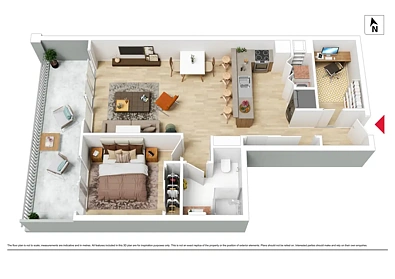 57/227 Flemington Road, Franklin, ACT 2913, 1 habitaciones, 1 baños, Apartment