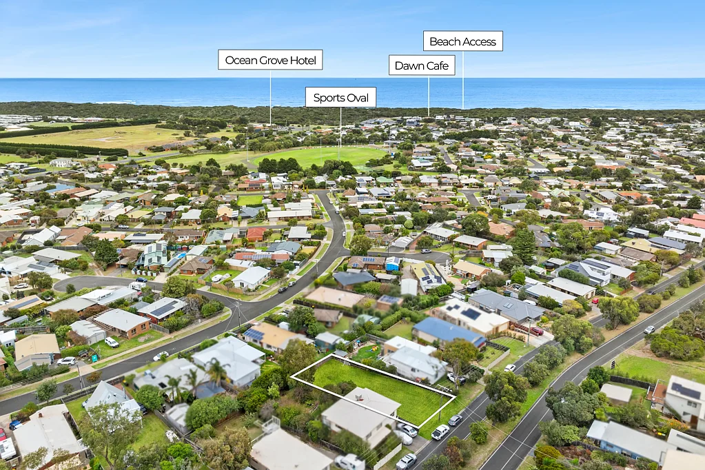 Ocean Grove Rare coastal allotment with scope of panoramic views