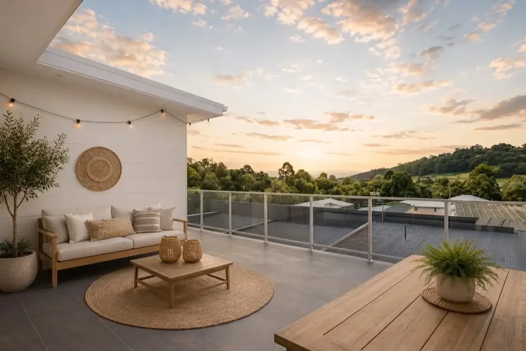 Albion Park 3 Slaapkamer Dual balconies offering views of Albion Park escarpment