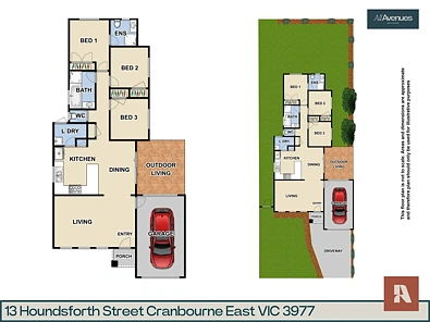 13 Houndsforth Street, Cranbourne East, VIC 3977, 3 slaapkamers, 2 badkamers, House
