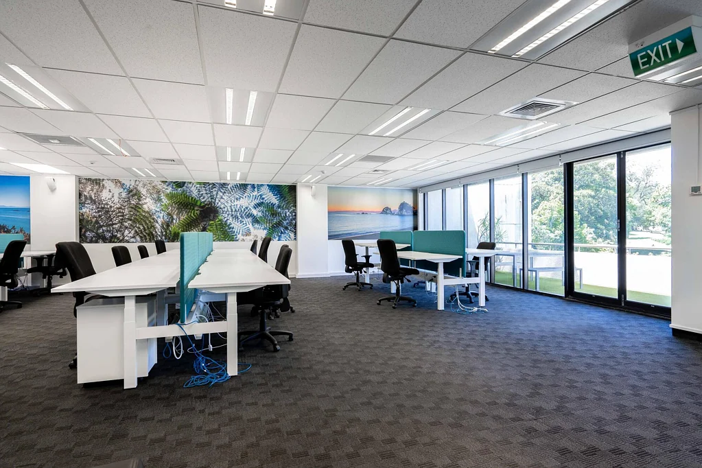 Auckland Central CBD office with views over Albert Park