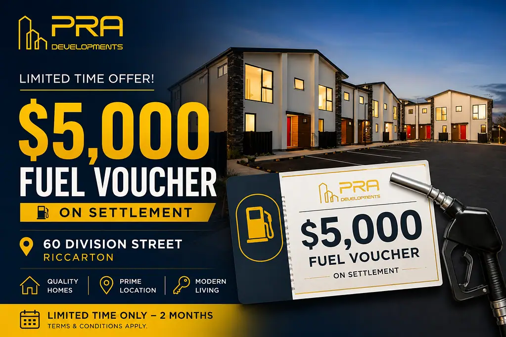 Riccarton 2房  Built With Intent. Defined by the PRA Standard