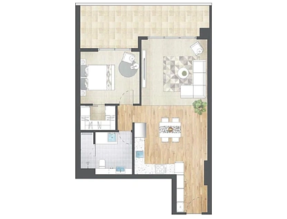 1503/118 Goodwood Parade, Burswood, South East Perth, 1 침실, 1 욕실, Apartment