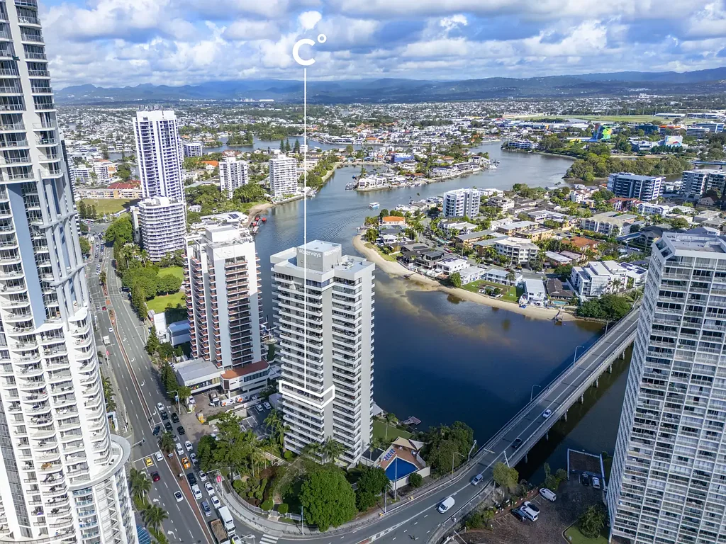 Surfers Paradise 2कमरा STUNNING WATERWAYS APARTMENTS! Low Body Corporate & Exceptional Size 131 sqm