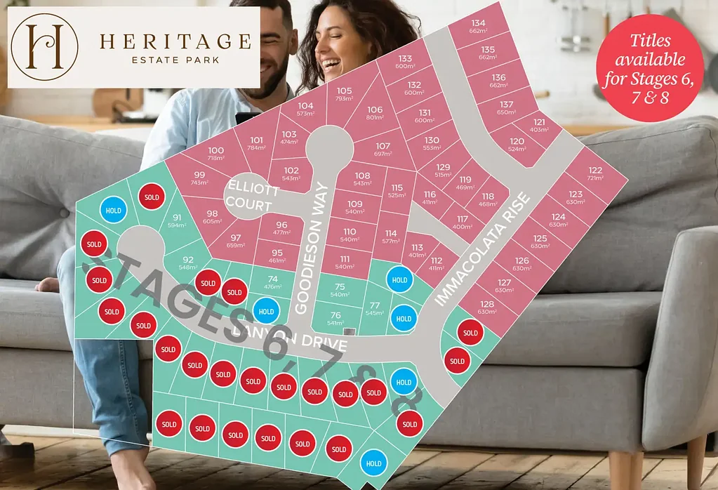 Red Cliffs  Discover Heritage Park Estate – Your New Home Awaits