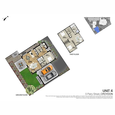 4/5 Parry Street, Croydon, VIC 3136, 3房, 2浴, House