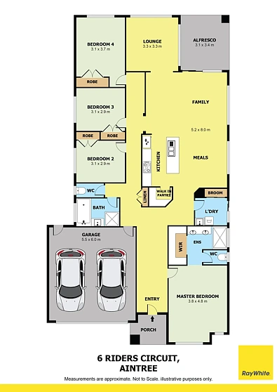 6 Riders Circuit, Aintree, VIC 3336, 4 phòng ngủ, 2 phòng tắm, House