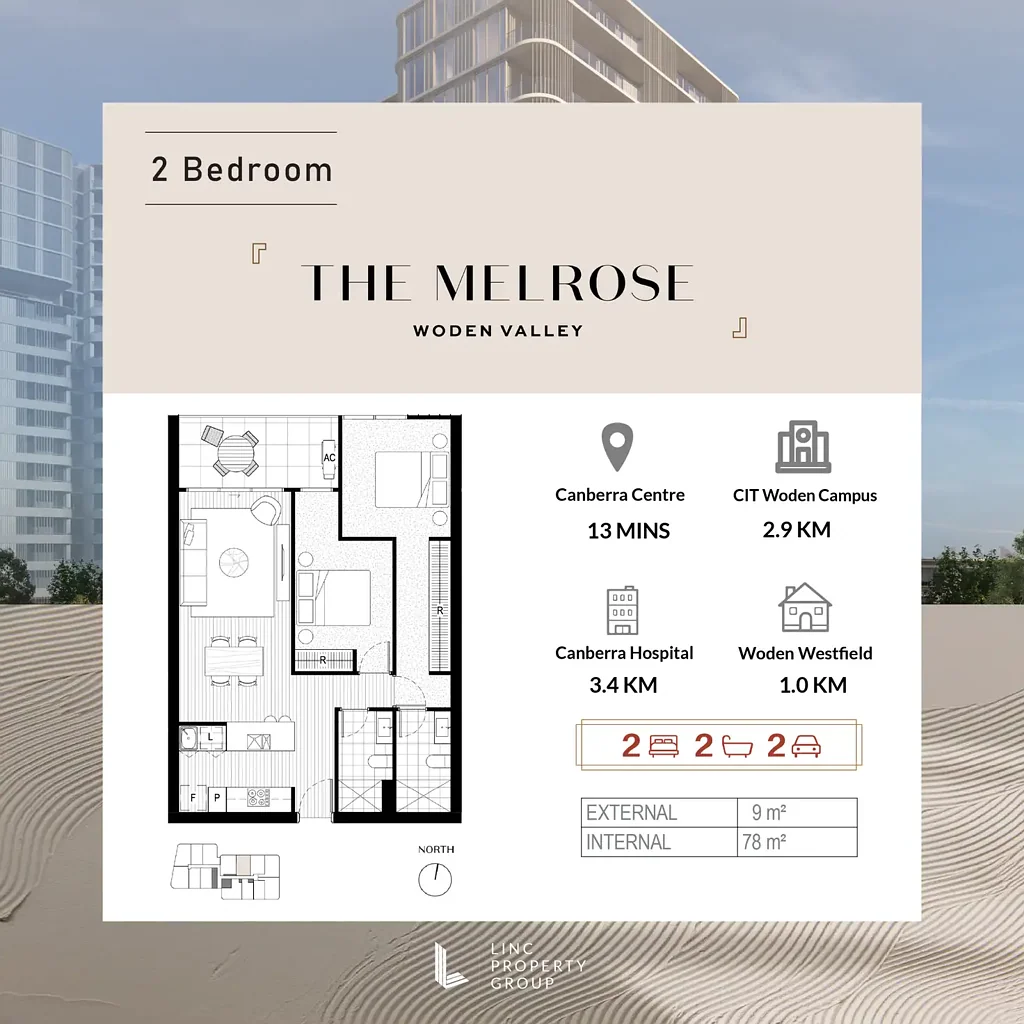 Phillip 2બેડરૂમ Welcome to your new home - The Melrose A life inspired